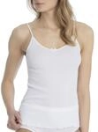 CALIDA Light Spaghetti-Top Damen, ohne st&ouml;renden Seitenn&auml;hte
