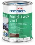 Remmers Multi-Lack 3in1 nussbraun (RAL 8011), 0,75 Liter, Wetterschutzfarbe,