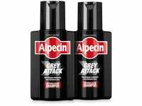 Alpecin Grey Attack Coffein & Color Shampoo - 2 x 200 ml - Graduelle...