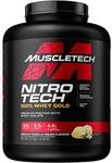 MuscleTech NitroTech 100% Whey Gold Protein Pulver, Whey Isolate Proteinpulver &