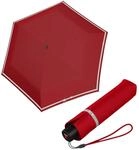 Knirps Kinder-Taschenschirm Rookie reflective mit Reflexborte - salsa