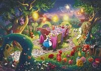 Schmidt Spiele 57398 Thomas Kinkade, Disney, Mad Hatter&rsquo;s Tea Party, 6000 Teile