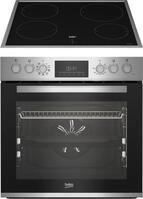 beko BBUM12341XE Einbau-Backofen-Set: Induktionskochfeld mit 4 Kochzonen,...
