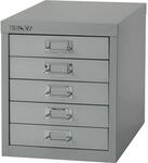 BISLEY MultiDrawer(TM), 12er Serie, 5 Schubladen &agrave; H 51 mm, DIN A4, Farbe:...