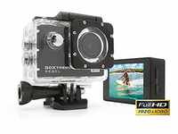 GoXtreme 'Rebel' HD Action Cam mit Webcam-Funktion, 140° Weitwinkel, WiFi, 30 m