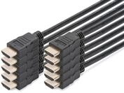 DIGITUS HDMI-Kabel - HDMI 2.0-2m - UHD 4k 60Hz - 10 St&uuml;ck - vergoldete Kontakte -