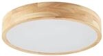 Lindby Deckenlampe Tanju (Landhaus, Vintage Rustikal) aus Holz (4 flammig E27) -