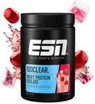 ESN ISOCLEAR Whey Isolate Protein Pulver, Fresh Cherry, 908 g, Proteinlimo mit