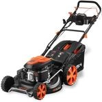 FUXTEC 4in1 Benzin Rasenm&auml;her FX-RM5396eSPRO mit E-Start Technologie, Gartenm&auml;her