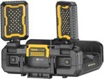 DeWALT ToughSystem DWST08061-1, Werkzeugbox mit LED Beleuchtung, 4000 Lumen, 14 Liter