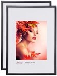 IDEAL TREND 2er 3er 5er Pack Bilderrahmen Kunststoff Lifestyle Foto Rahmen Collage
