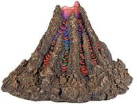 Nobby Aqua Ornaments Vulkan mit LED, 22,7 x 19,5 x 14,5 cm, 1 St&uuml;ck