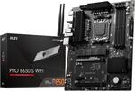 MSI PRO B650-S WiFi Motherboard, ATX - Unterst&uuml;tzt Ryzen 9000, 8000 & 7000 Serie