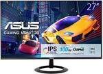 ASUS Eye Care VZ27EHF - 27 Zoll Full HD Monitor - Schlankes Design, Rahmenlos,