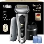 Braun Series 9 Pro+ Rasierer Herren, Elektrorasierer mit 5 Pro Rasierelementen,