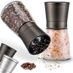 ZOLMER Gew&uuml;rzm&uuml;hle 2er Set Mit Einstellbarem Keramikmahlwerk - Pfefferm&uuml;hle