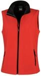 Result Damen R232f Bedruckbare Softshell-Bodywarmer
