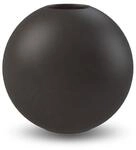 Cooee Design Ball-Vase aus Porzellan in der Farbe Schwarz Handgefertigt, Ma&szlig;e: 8cm x