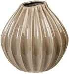 Broste Copenhagen 14445168 Vase, Keramik, Braun