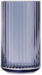Lyngby Porcel&aelig;n Vase H12.5 cm Lyngby aus mundgeblasenem Glas zeitlos, blau