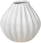 Broste Copenhagen Wide Vase S Keramik Ivory 15 cm