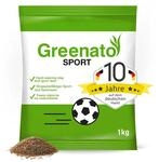 Greenato Sport 1kg Grassamen - Sport und Spielrasen Rasensamen schnellkeimend Turbo