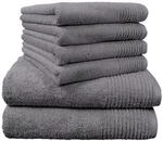 Dyckhoff Handtuchset Brillant, 2 Badet&uuml;cher 70 x 140 cm und 4 Handt&uuml;cher 50 x 100
