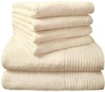 Dyckhoff Handtuchset Brillant, 2 Badet&uuml;cher 70 x 140 cm und 4 Handt&uuml;cher 50 x 100