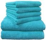 Dyckhoff Handtuchset "Brillant", 2 Badet&uuml;cher / Duscht&uuml;cher 70 x 140 cm und 4