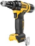 DEWALT 18 Volt Akku-Nietpistole (f&uuml;r Nietgr&ouml;&szlig;e 2,4 bis 4,8 mm, b&uuml;rstenloser