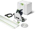 Festool Tauchs&auml;ge TS 60 KEBQ-Plus-FS mit F&uuml;hrungsschiene im Systainer