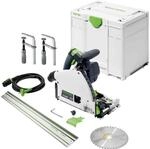 Festool TS 60 KEBQ Plus-FS Tauchs&auml;ge &ndash; 1600 W, KickbackStop,...