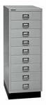 BISLEY MultiDrawer, 39er Serie mit Sockel, DIN A3, 9 Schubladen, Metall, 355...