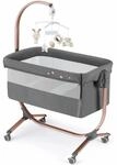 Babybett Cam Anthrazit Sterne Rahmen Bronze Var.163