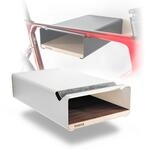 PARAX Fahrrad Wandhalterung mit Ablageboard - modernes Design f&uuml;r Wohnung -...