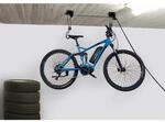 Fischer Fahrradlift Profi Plus | Tragkraft bis 57 kg | Fahrradhalterung 