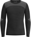 Smartwool Herren Intraknit Thermal Merino Baselayer-Top, Black/White, L