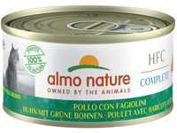 Almo Nature – HFC Complete – Huhn mit grünen Bohnen – Nassfutter für