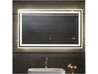 Aquamarin® LED Badspiegel - 100x60 cm, Beschlagfrei, Dimmbar, Energiesparend,...