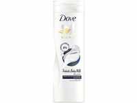 Dove Body Love Prebiotic Body Milk für trockene Haut für 48 Stunden Körperpflege