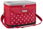 anndora K&uuml;hltasche Picknicktasche 22 L rot wei&szlig; gepunktet Isotasche K&uuml;hlbox