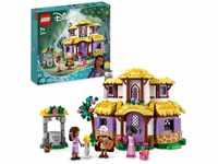LEGO Disney Wish Ashas Häuschen Set, öffnendes Spielzeug-Puppenhaus aus dem