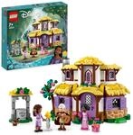 LEGO 43231 Disney Wish Ashas H&auml;uschen Set, &ouml;ffnendes Spielzeug-Puppenhaus aus...