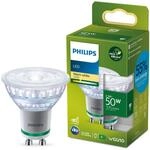 Philips LED Classic ultraeffiziente GU10 Lampe (50 W), LED Spot mit warmwei&szlig;em