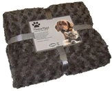 Nobby Fleece Plaid "SUPER SOFT" braun S 60 x 85 cm