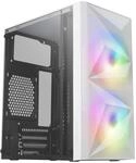 Mars Gaming MC-ME Wei&szlig;, Kompaktes MicroATX-Gaming-Geh&auml;use, Seitenfenster aus