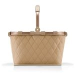 reisenthel carrybag frame rhombus ginger Stabiler Einkaufskorb mit viel Stauraum und