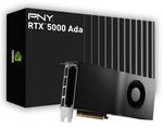 PNY NVIDIA RTX 5000 Ada Generation 32GB GDDR6 PCI Express 4.0 Dual Slot 4X