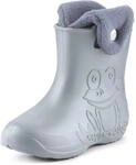 Ladeheid EVA Kinder Jungen M&auml;dchen Gummistiefel Regenschuhe gef&uuml;ttert Regenstiefel