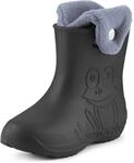 Ladeheid EVA Kinder Jungen M&auml;dchen Gummistiefel Regenschuhe gef&uuml;ttert Regenstiefel